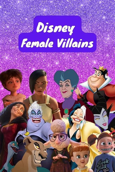 25 Powerful Disney Villains Female | Featured Animation