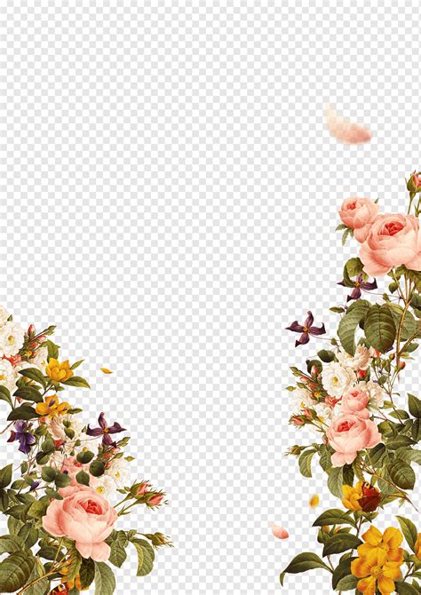 Flowers Frame Png