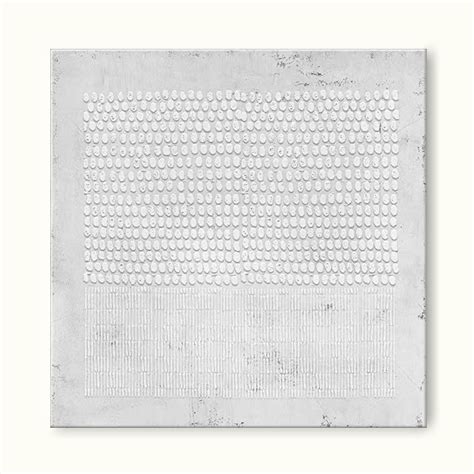 Minimalist White Painting Minimalist Textured Wall Art Contemporary Minimalist Art