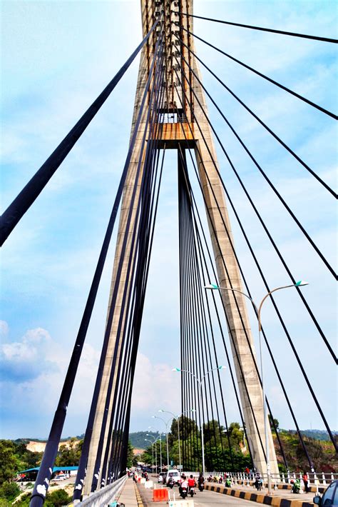 Barelang Bridge at Batam Indonesia