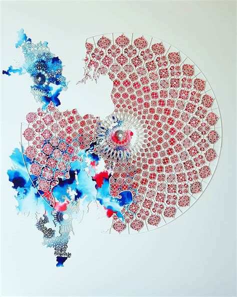 Intricate Designed Laser Cut Paper Sculptures by Julia Ibbini