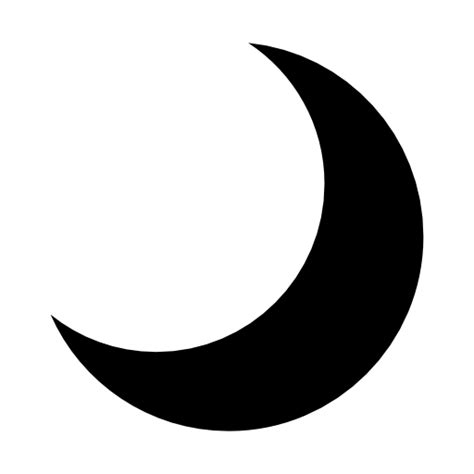 Moon Silhouette Vector at Vectorified.com | Collection of Moon ...