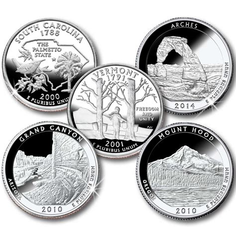 The Ultimate Silver Proof U.S. Quarter Collection