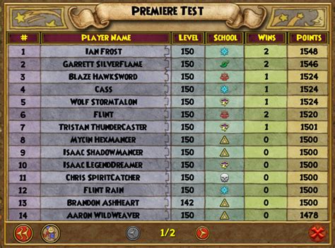 Wizard101 PvP Leagues - Final Bastion