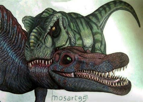 Jurassic Park 3 T Rex Vs Spinosaurus