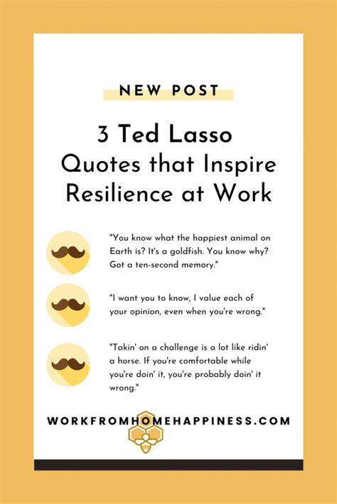 Ted Lasso Quotes About Resilience at Work | Ted quotes, Inspirational quotes, Lasso