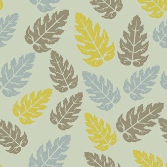 Free Vector | Leaves pattern design