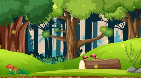 Forest Background Vector Art, Icons, and Graphics for Free Download