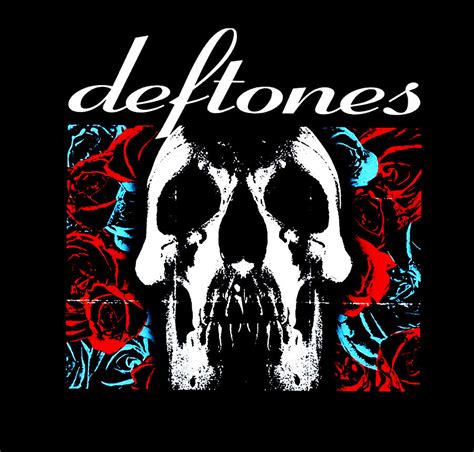 Deftones Album Rock Band Logo Digital Art by Victoria Lambert - Pixels