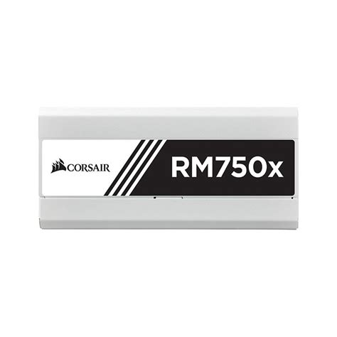 CORSAIR SMPS RM750X WHITE – 750 WATT 80 PLUS GOLD CERTIFICATION FULLY MODULAR PSU 2 – PC Studio