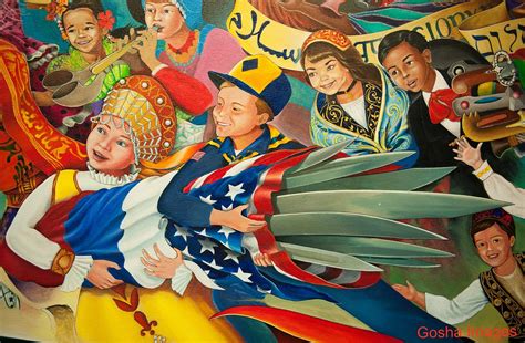 Denver Airport Mural | One of the controversial paintings at… | Flickr