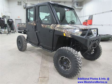 New 2019 Polaris RANGER CREW XP 1000 EPS POLARIS PURSUIT CAMO RTV in Arborg #531093 | Westshore ...