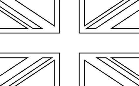 Great Britain flag coloring pages. Print for free online