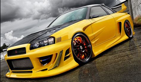 Nissan Skyline Gtr R34 Custom - amazing photo gallery, some information and specifications, as ...