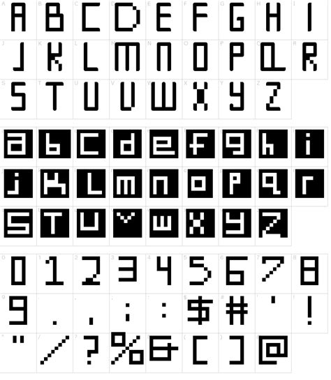 Digit Square Font Download