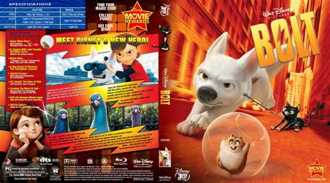 Bolt 3D - Movie Blu-Ray Custom Covers - Bolt Custom 3D :: DVD Covers