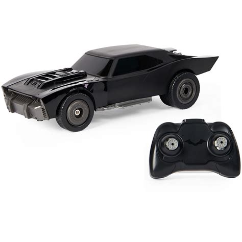 Buy DC Comics, The Batman Batmobile Remote Control Car with Official Batman Movie Styling, Kids ...