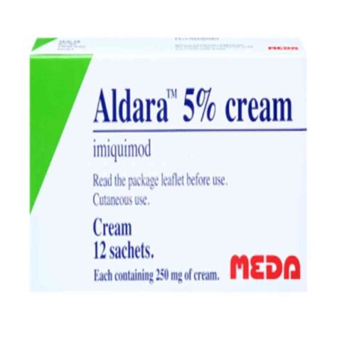 Buy Aldara Cream 5% Sachets - Imiquimod Cream, 12's - Dock Pharmacy