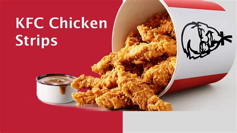 Delicious KFC Chicken Strips with Secret Recipe - KFC Menu