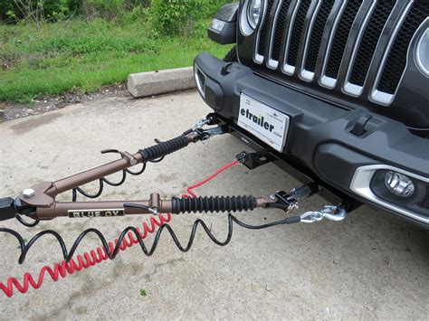 Jeep Wrangler Unlimited Blue Ox Avail Non-Binding Tow Bar - Motorhome Mount - 2" Hitch - 10,000 lbs