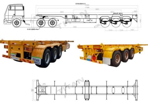 What are the Different Types of Shipping Container Chassis Trailer