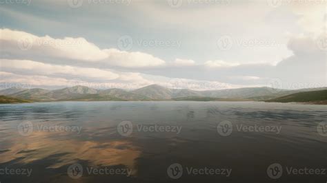 Beautiful calm lake with sunset 5852598 Stock Photo at Vecteezy