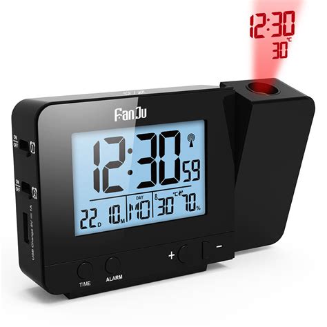 Digital Alarm Clock with Time Projector - My Homy Shop