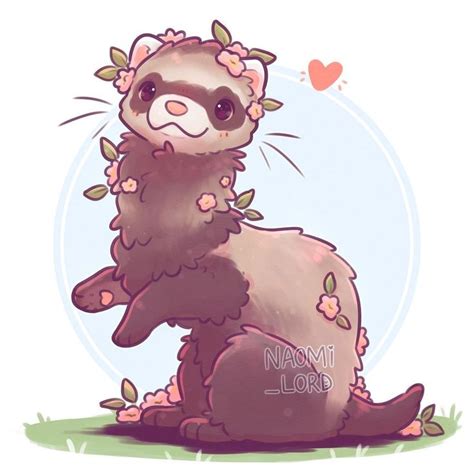 Naomi Lord Art on Instagram: " 🌸 New kawaii animal time! This week it’s ...