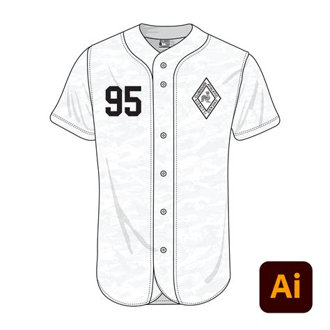 Baseball Jersey Design Template