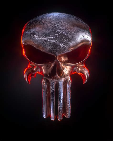 PUNISHER SKULL on Behance