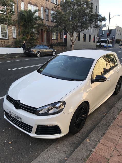 Love this Golf R with customised black wheels and grill. So clean : r/Autos