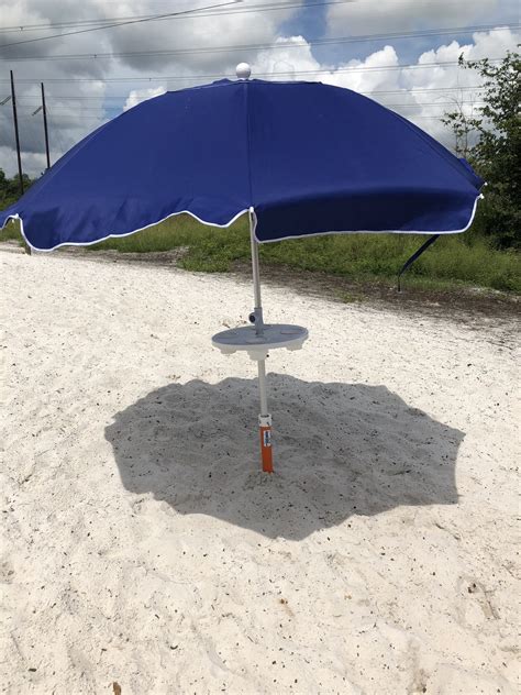 Beach Umbrella Table - AugHog Products Beach Umbrella Sand Anchors Sandbar Anchors and More