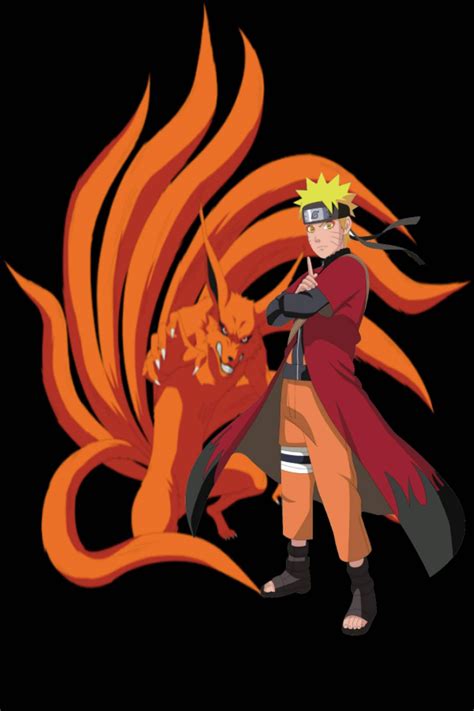 Download Naruto Kurama And Uzumaki Characters Wallpaper | Wallpapers.com