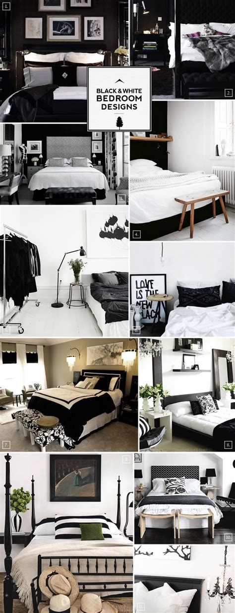 Black And White Bedroom Decor