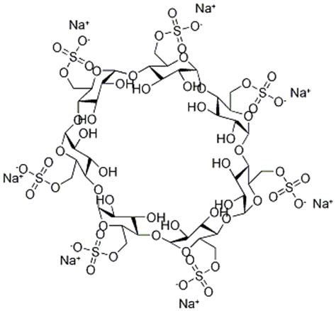 HEPTAKIS(6-O-SULFO)-(BETA)-CYCLODEXTRIN | 197587-31-8