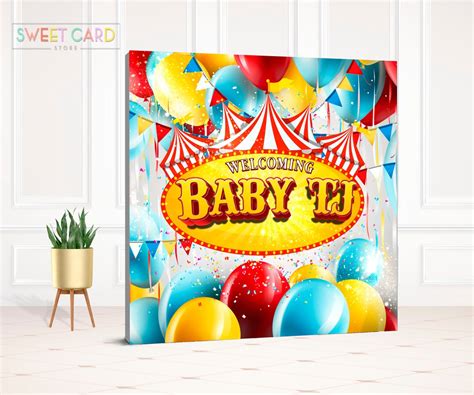 Circus Tent Printable Party Backdrop Circus Party Backdrop Circus Fair Carnival Backdrop Circus ...