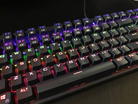 AUKEY KM-G6 LED Mechanical Keyboard Review | Trusted Reviews