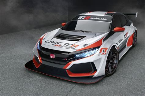 A low, ultra-wide Honda Civic Type R will race globally next year