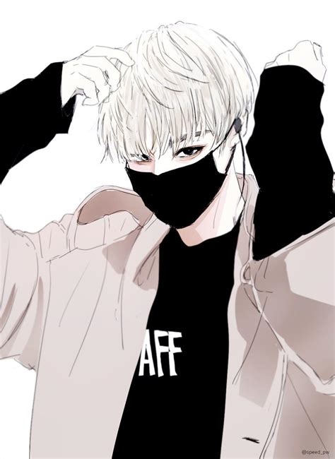 Anime Boy Pfp Aesthetic Mask