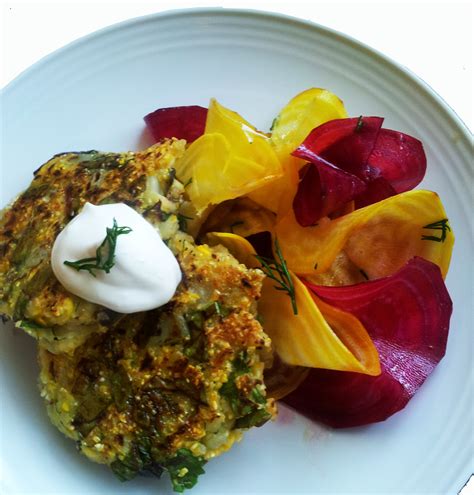 A Profound Hatred of Meat: Pattypan Squash & Chard Cakes with Raw Beet ...