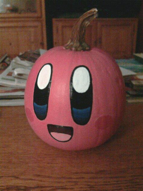 Kirby Pumpkin by water-kirby on DeviantArt