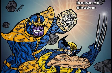 DoubleTeam (Wolverine and Thanos Rap Mash Up) | RingGangRadio