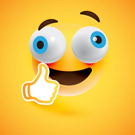 Thumbs Up Emoji Clip Art