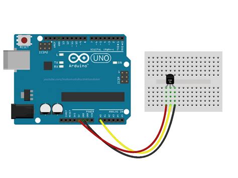 Using A Temp Sensor With Arduino TMP36 Temperature Sensor - Hackster.io