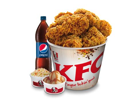 Kfc Chicken Bucket Png - Fast Food