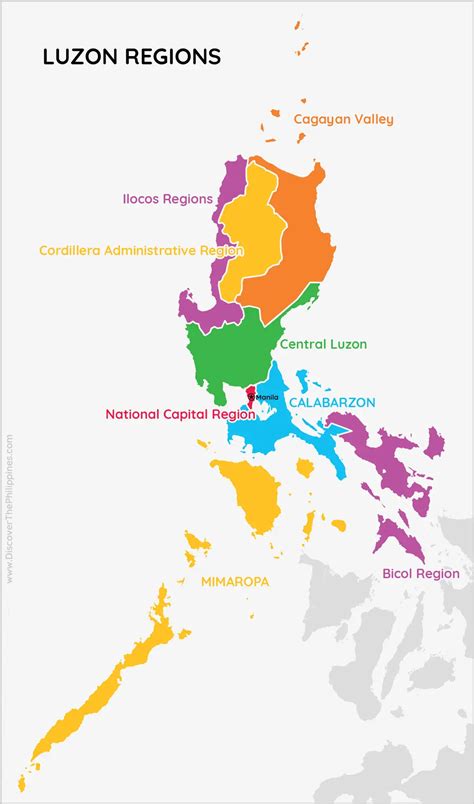 Mapa Ng Pilipinas Luzon Visayas Mindanao