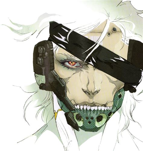 Raiden Face Artwork - Metal Gear Rising: Revengeance Art Gallery