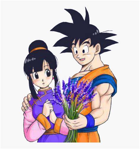 #milk #chichi #goku #gochi - Goku And Chichi Png, Transparent Png ...