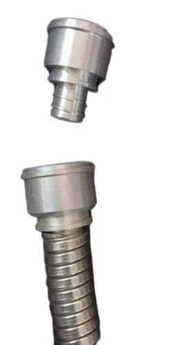 Silver Stainless Steel Hose Connector, For Industrial, Size: 5inch at Rs 40/piece in Bengaluru