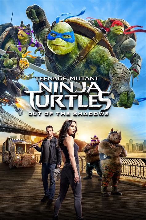 Teenage Mutant Ninja Turtles: Out of the Shadows (2016) - Posters — The Movie Database (TMDB)